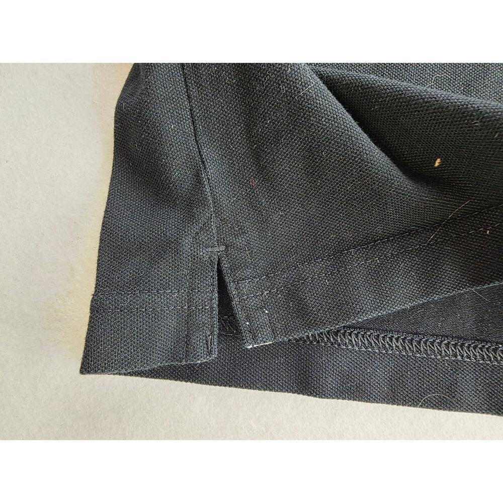 Banana Republic Performance Pique Polo Short Sleeve Black Size Medium - Picture 8 of 11